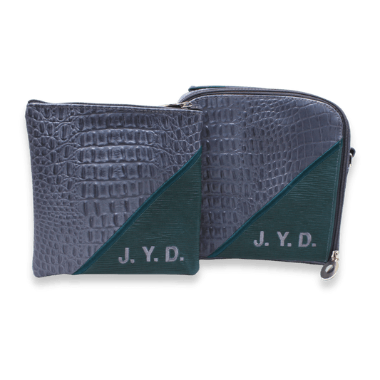 Custom Leather Tallit / Tefillin Bag Style #6000-B8