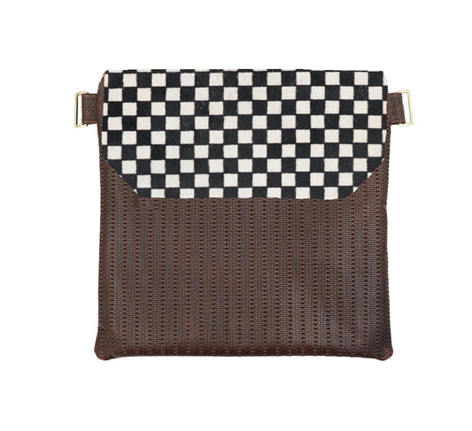 Custom Leather Tallit / Tefillin Bag Style #1000EF-C5 - Exotic Fur