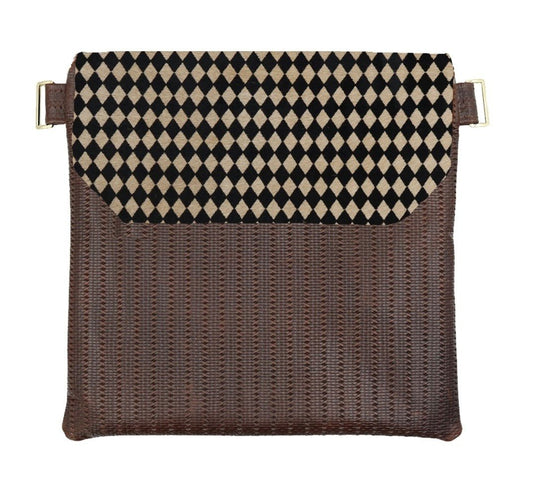 Custom Leather Tallit / Tefillin Bag Style #1000EF-C4 - Exotic Fur