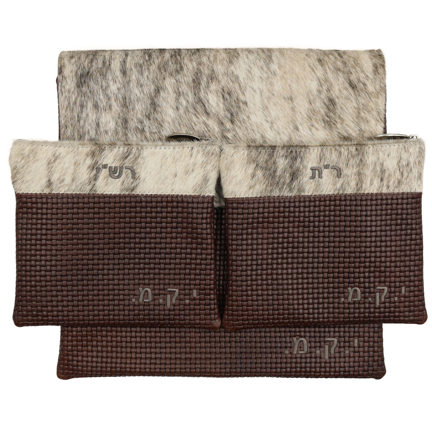 Custom Leather Tallit / Tefillin Bag Style #1000F-C28