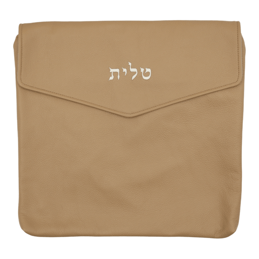 Custom Leather Tallit / Tefillin Bag Style #1000FE-A1
