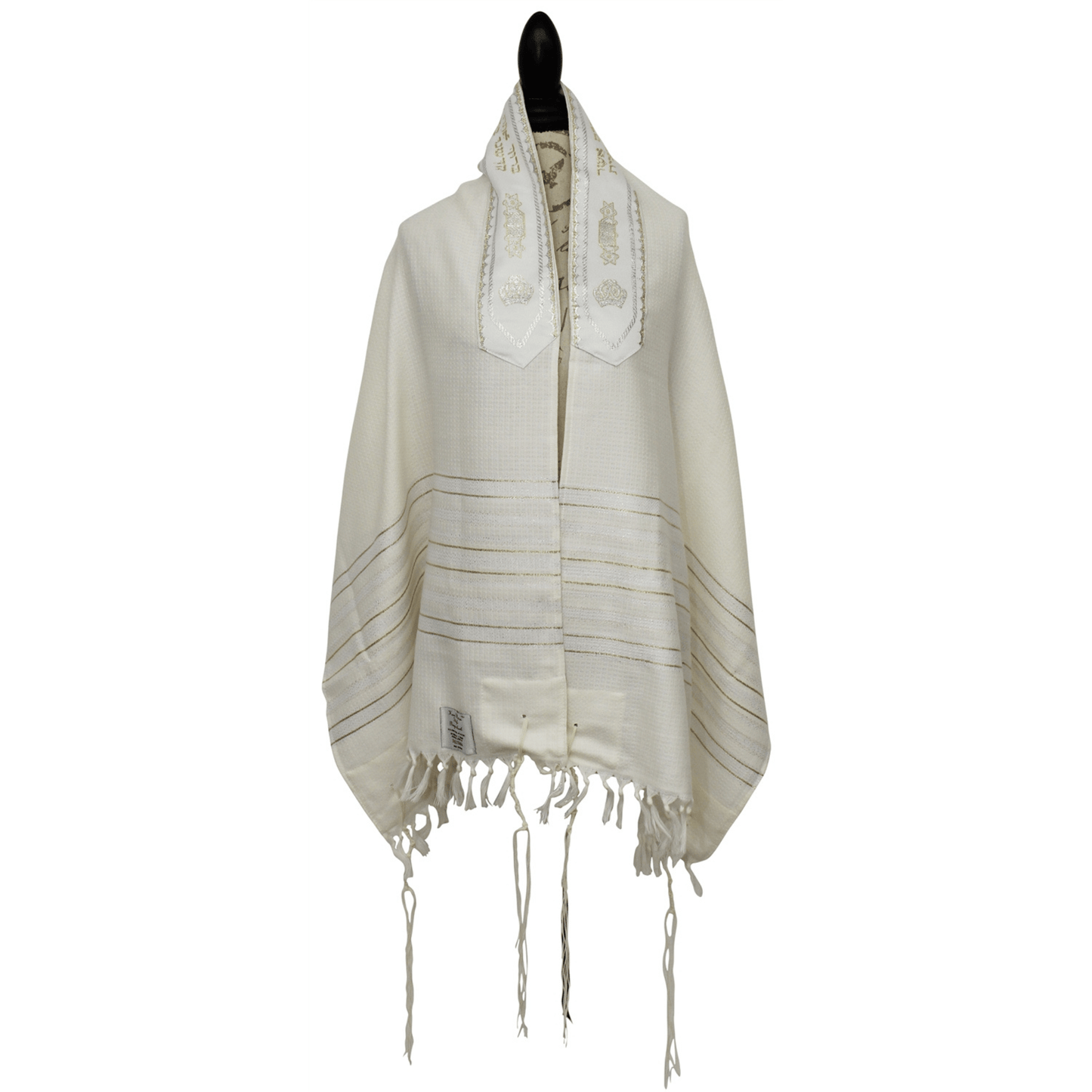 Tallit Carmel - White