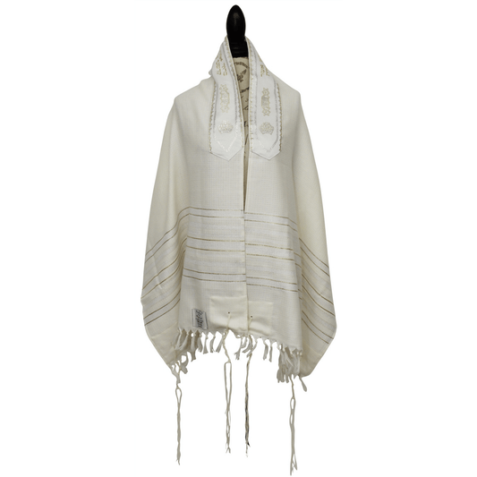 Tallit Carmel - White
