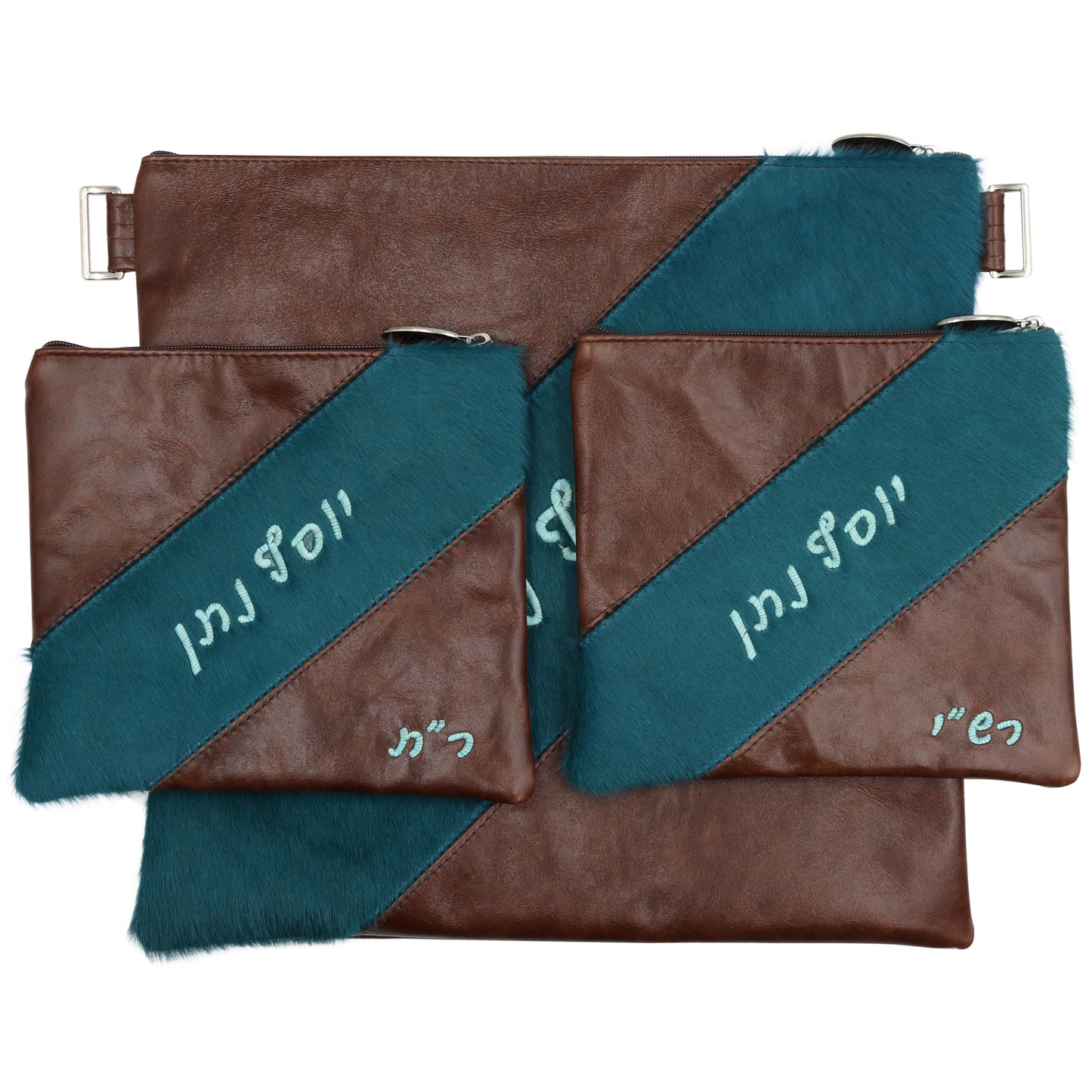 Custom Leather Tallit / Tefillin Bag Style #2007-C6