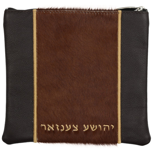 Custom Leather Tallit / Tefillin Bag Style #2019-C7