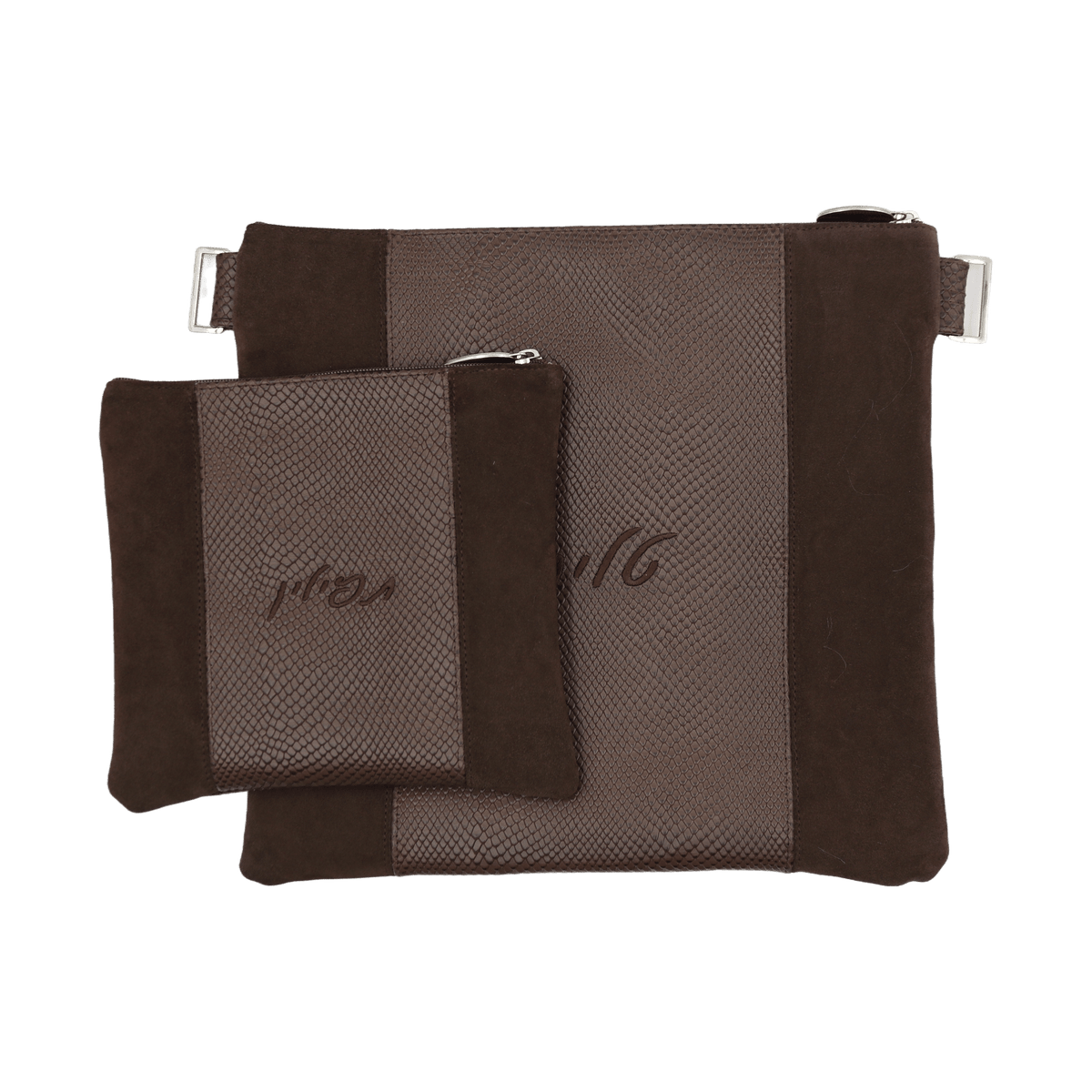 Custom Leather Tallit / Tefillin Bag Style #2020-B3