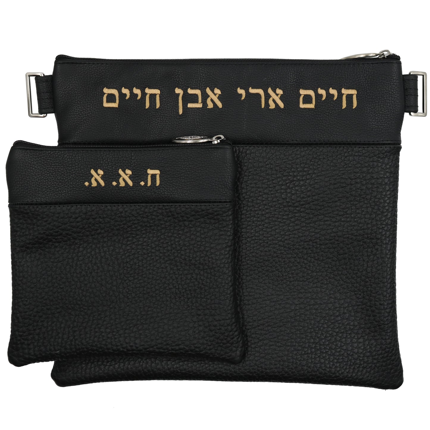 Custom Leather Tallit / Tefillin Bag Style #2025-A6