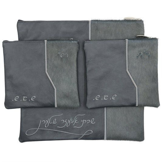 Custom Leather Tallit / Tefillin Bag Style #2029-C8