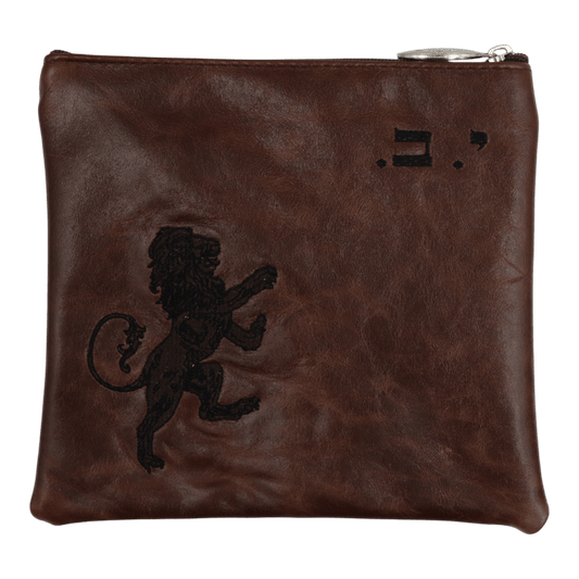 Custom Leather Tallit / Tefillin Bag Style #2162-A1