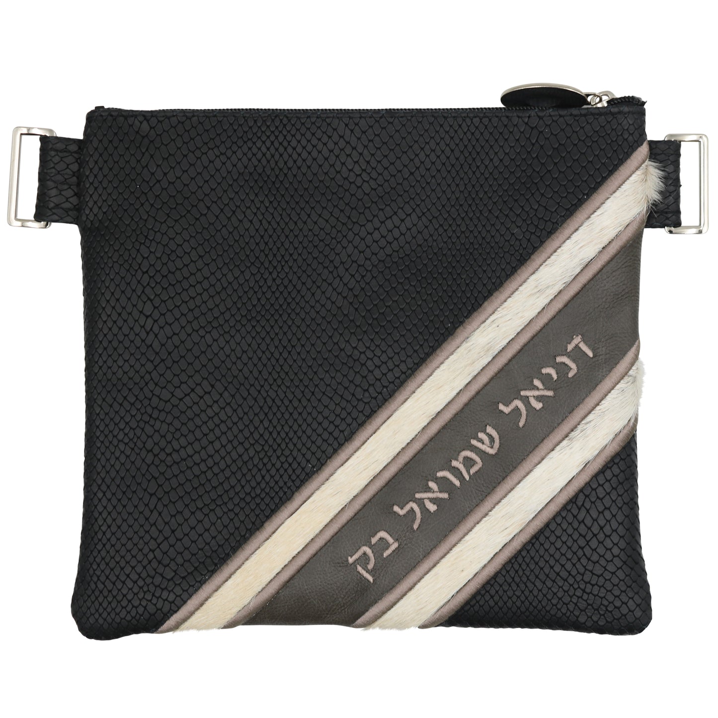 Custom Leather Tallit / Tefillin Bag Style #3002-C8