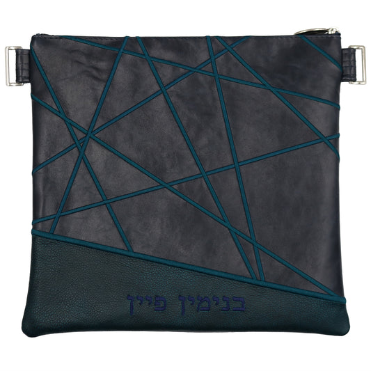 Custom Leather Tallit / Tefillin Bag Style #3022-A6