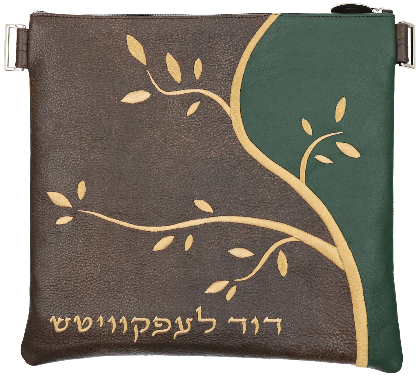 Custom Leather Tallit / Tefillin Bag Style #3124-A1
