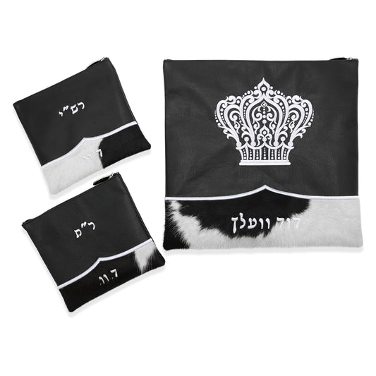 Custom Leather Tallit / Tefillin Bag Style #4000-C4