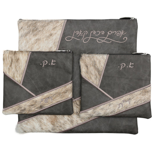 Custom Leather Tallit / Tefillin Bag Style #4002-C15