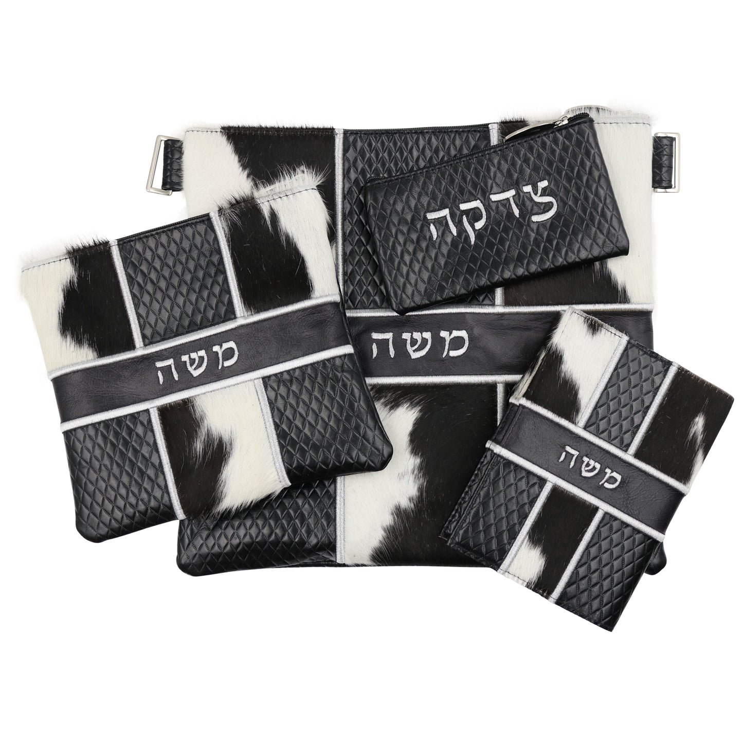 Custom Leather Tallit / Tefillin Bag Style #4009-C3