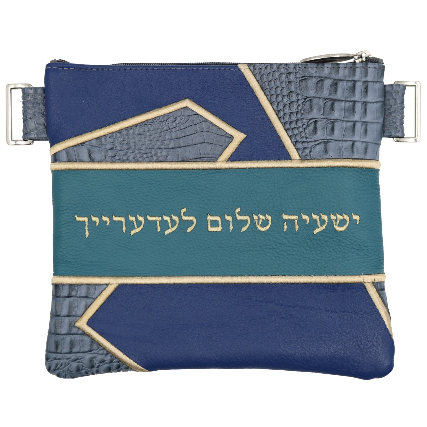 Custom Leather Tallit / Tefillin Bag Style #4010-B3