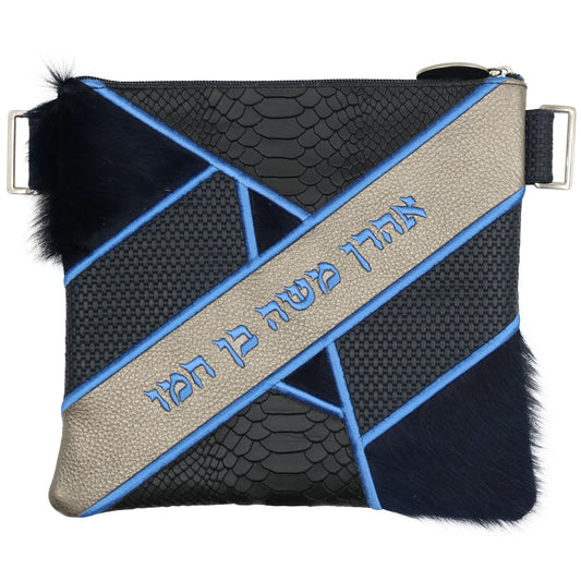 Custom Leather Tallit / Tefillin Bag Style #5050-C2