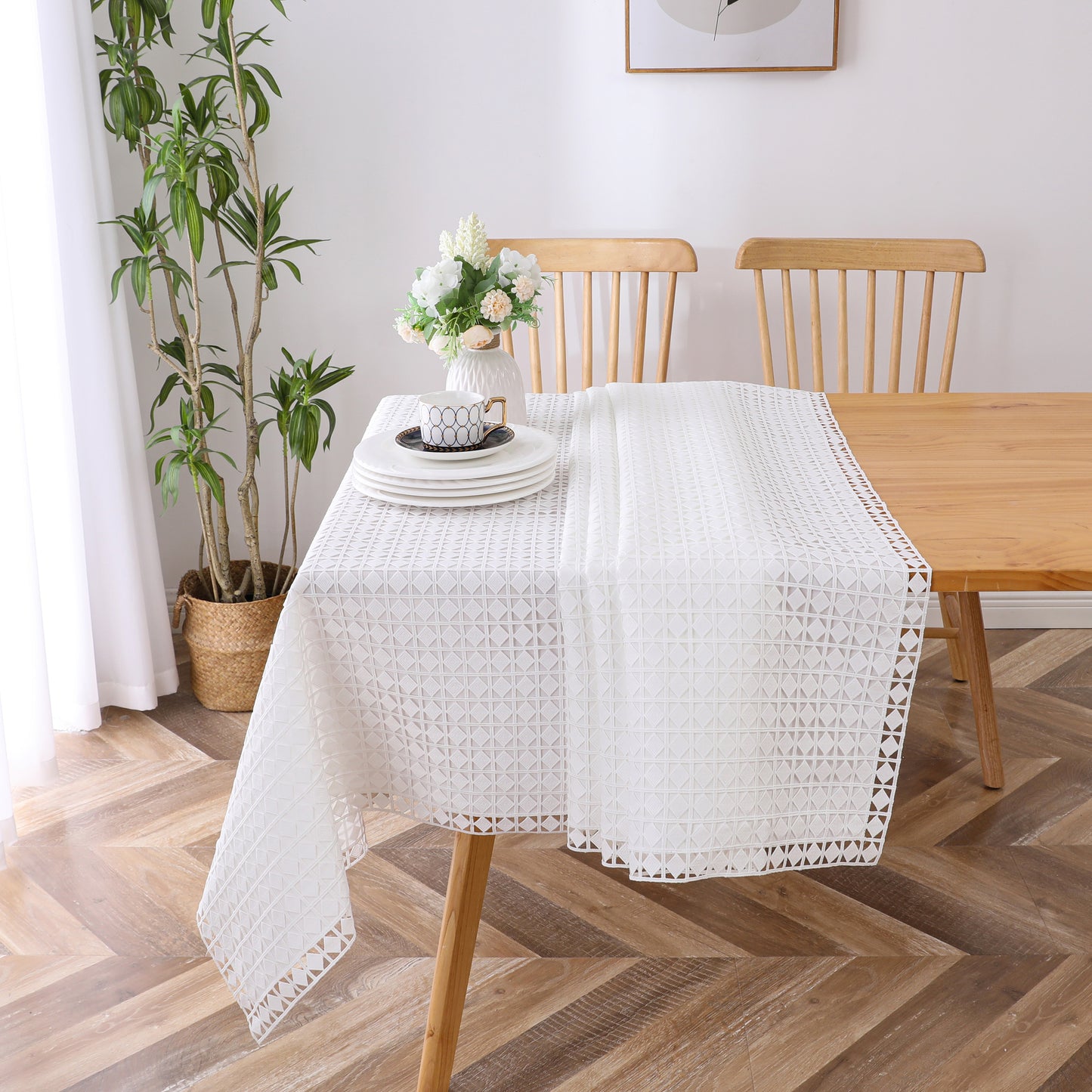 Tablecloth Lace Lined #TC1726L