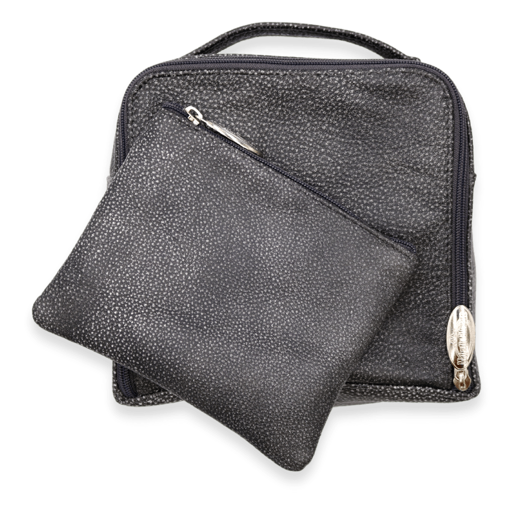 Custom Leather Travel Tallit / Tefillin Bag Style #6000-A7