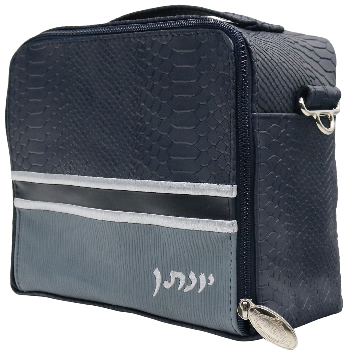 Custom Leather Travel Tallit / Tefillin Bag Style #6000-B26