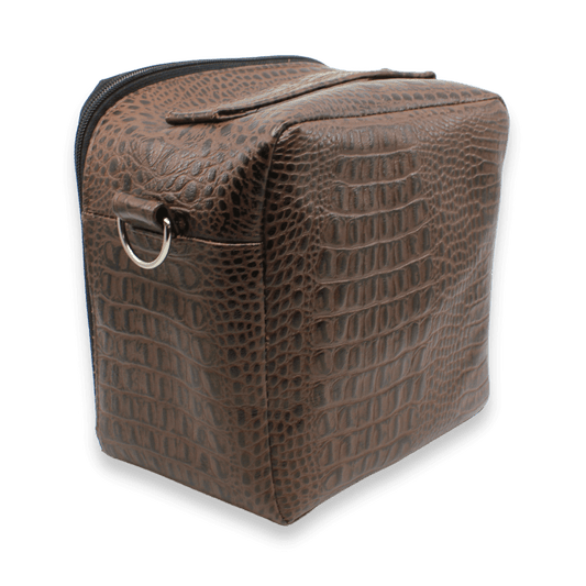Custom Leather Travel Tallit / Tefillin Bag Style #6000-B9