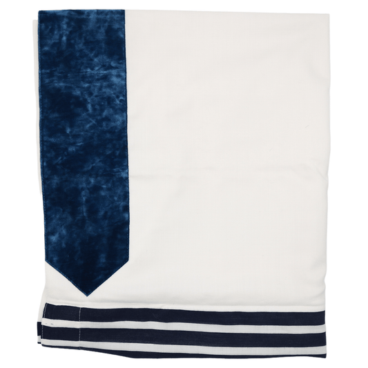 Custom Atarah - Blue Crushed Velvet