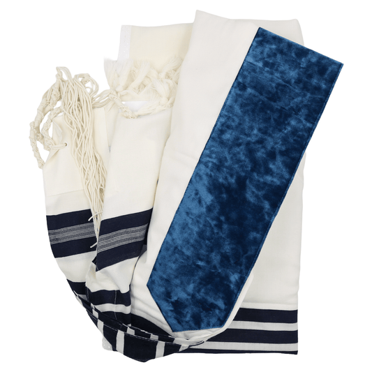 Custom Atarah - Blue Crushed Velvet