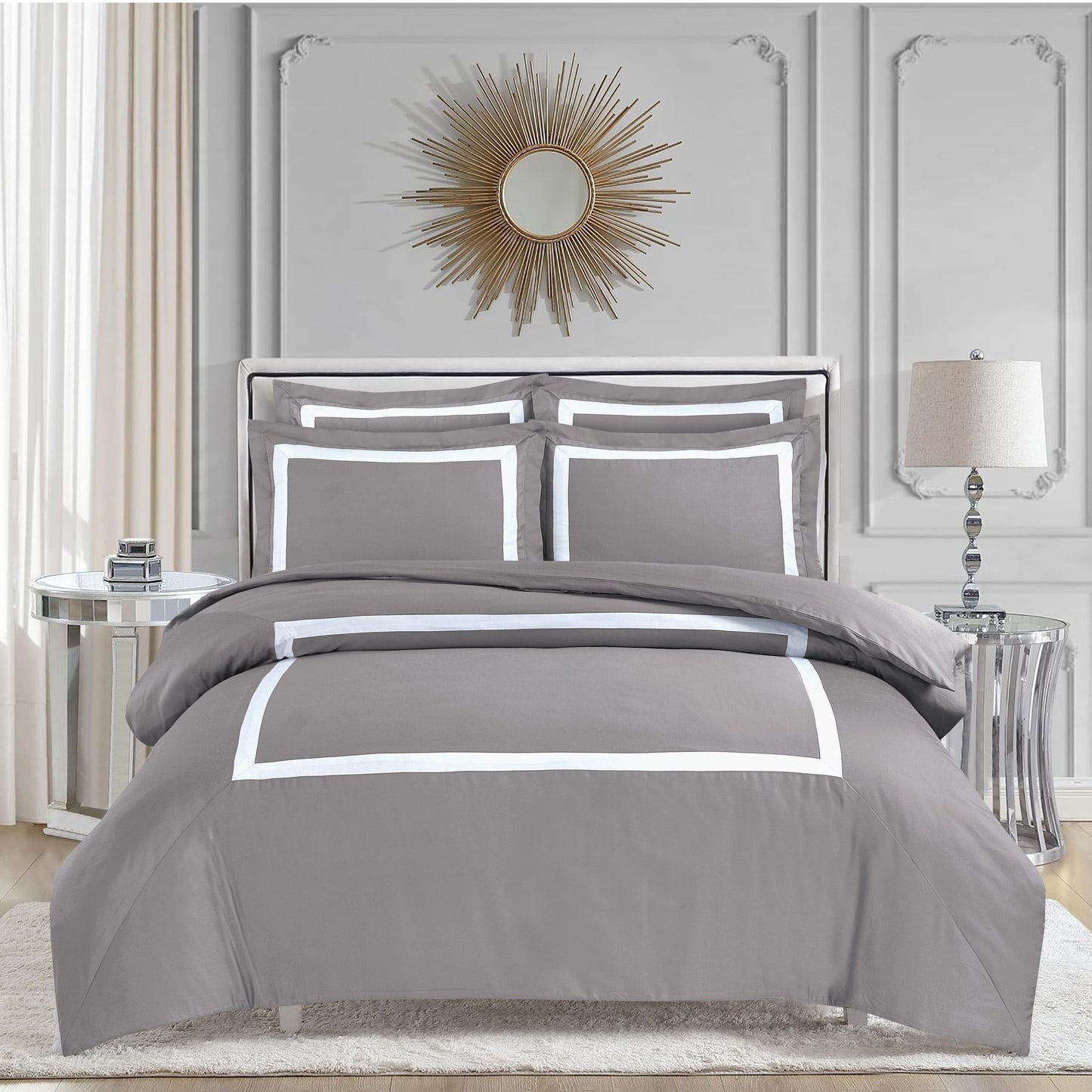 Province Hotel Collection - Taupe - White Tape #BL1-3