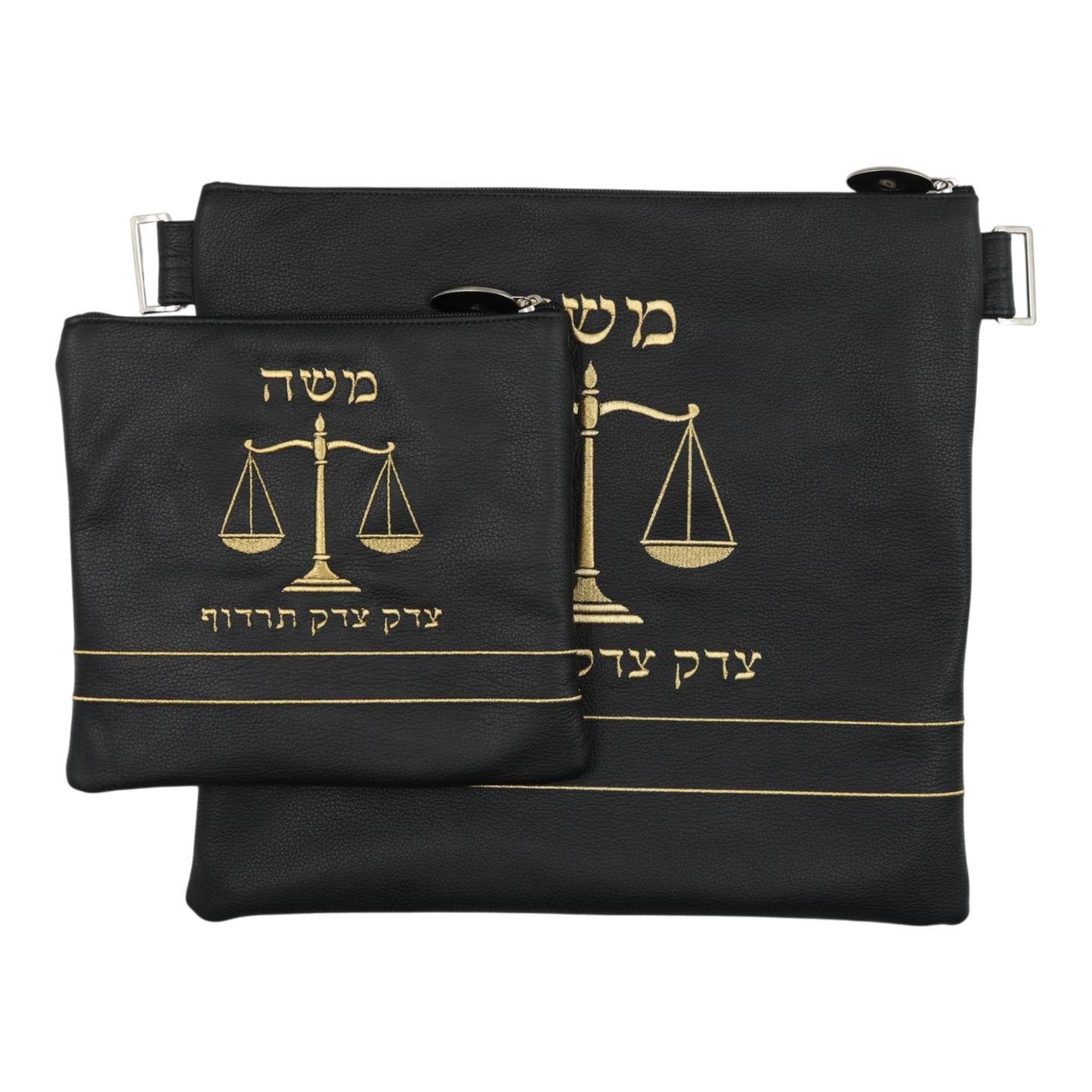 Custom Leather Tallit / Tefillin Bag Style #2176-A1