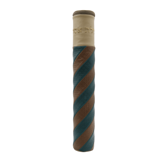Custom Exotic Leather Megillah Tube #MT37