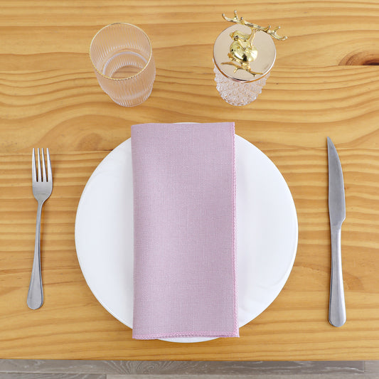Napkins - 6pc Set - 18"x18" Blush #NPK1803