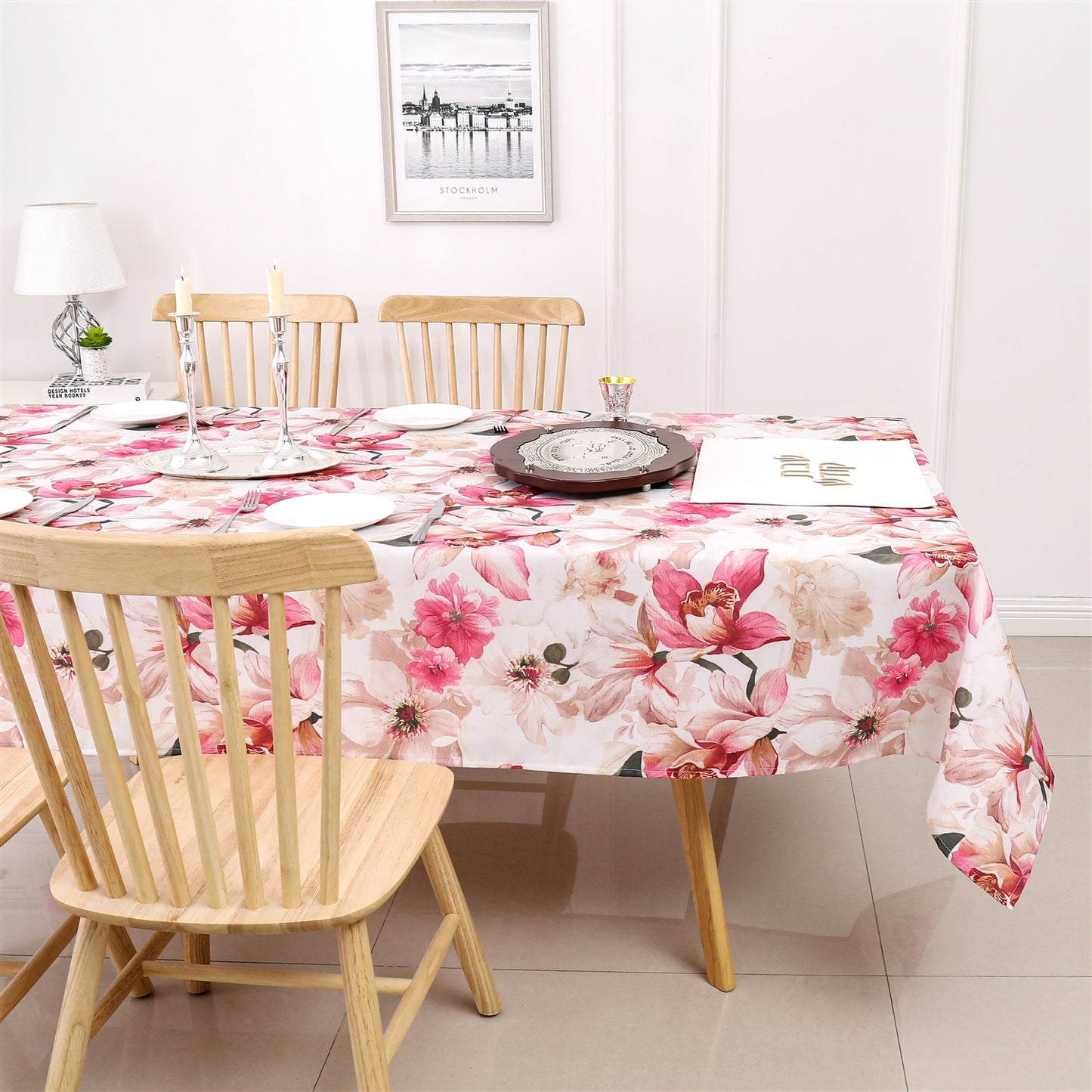 Tablecloth Poly Floral #TC1500