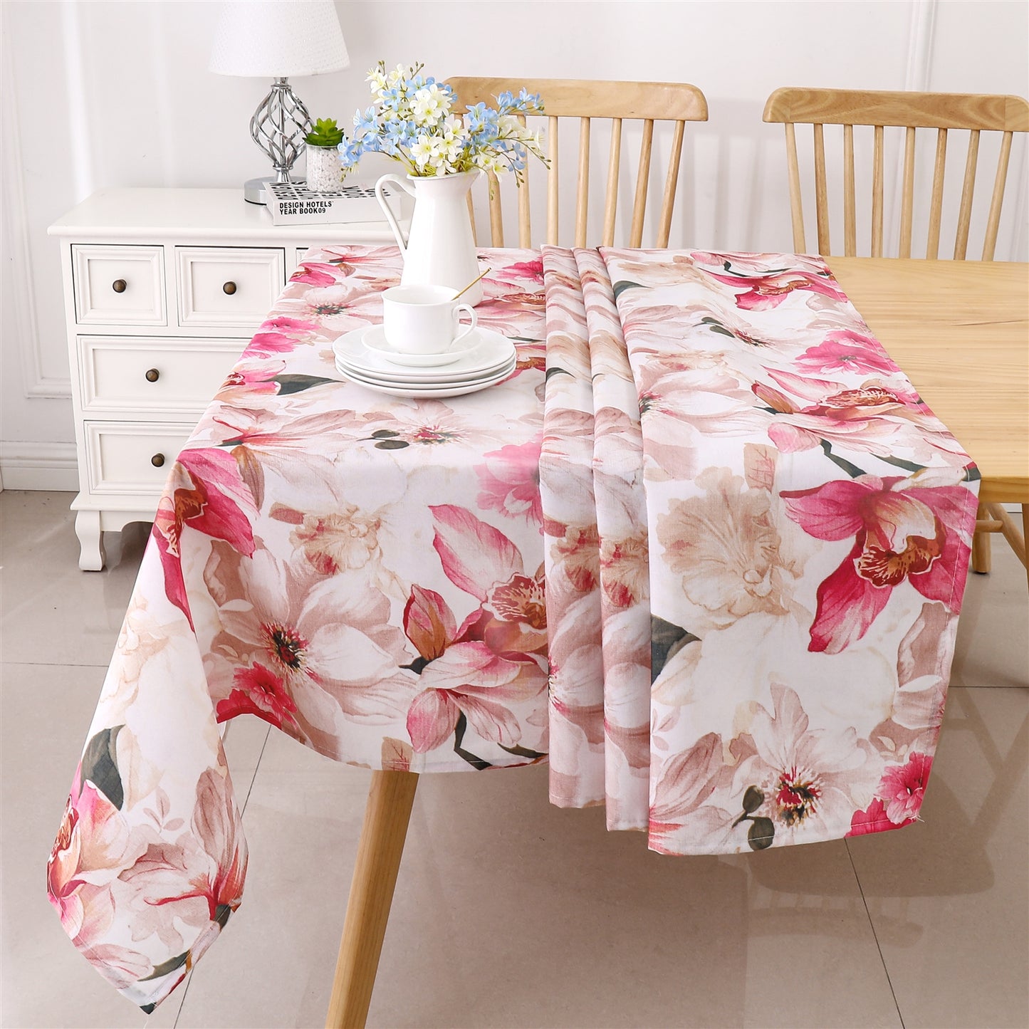 Tablecloth Poly Floral #TC1500