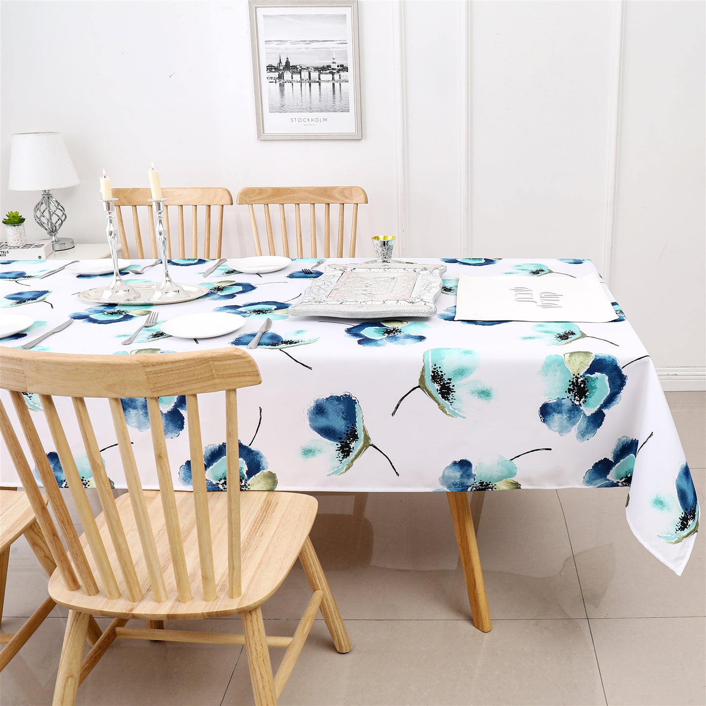 Tablecloth Poly Floral #TC1501