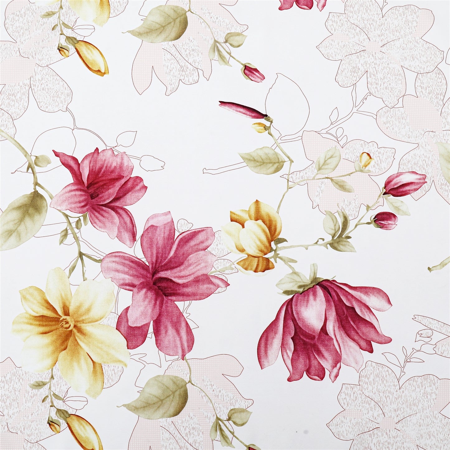 Tablecloth Poly Floral #TC1503