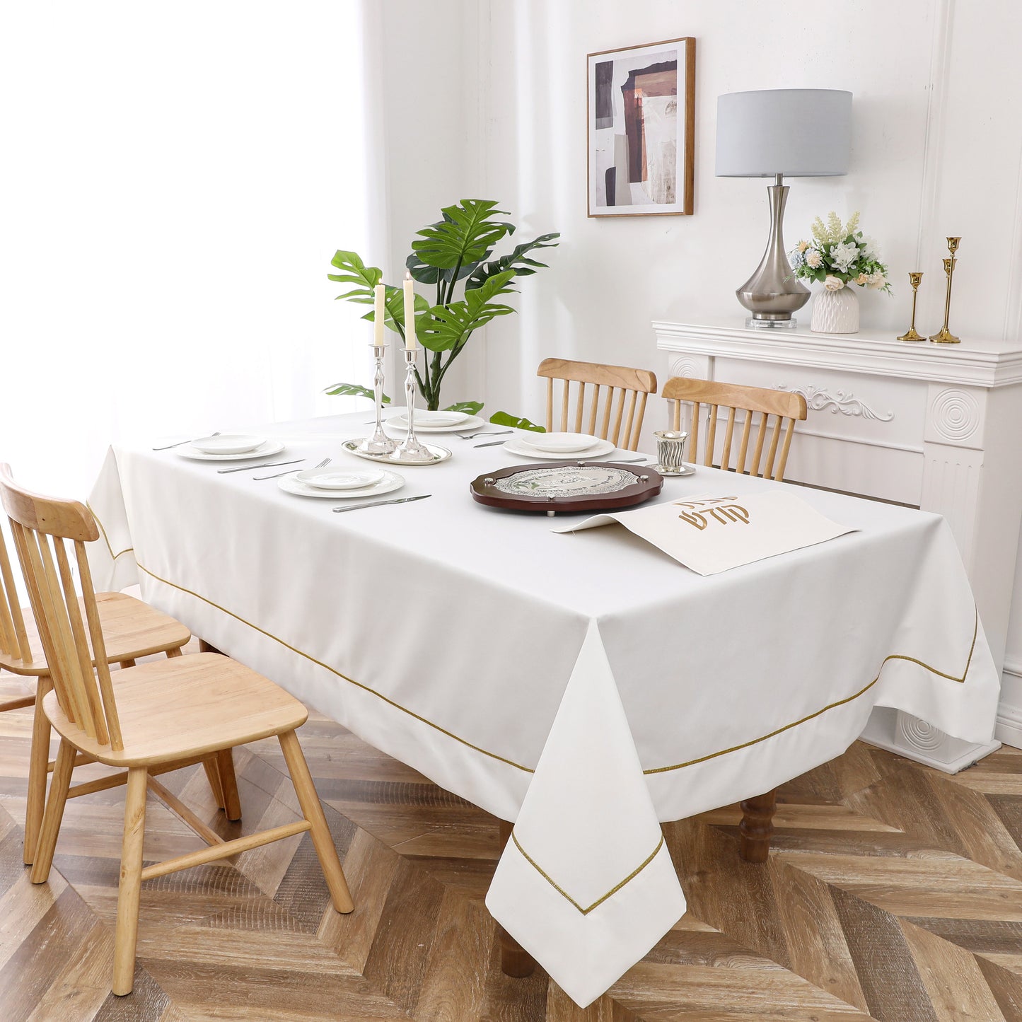 Tablecloth Poly Linen-Look #TC1553