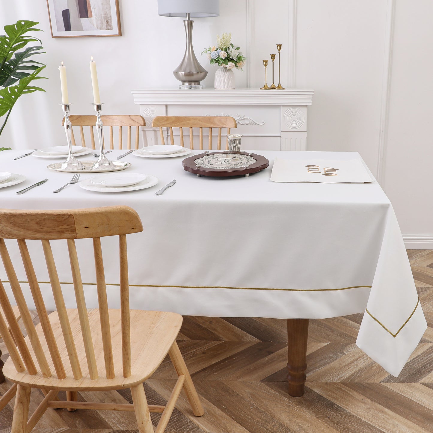 Tablecloth Poly Linen-Look #TC1553