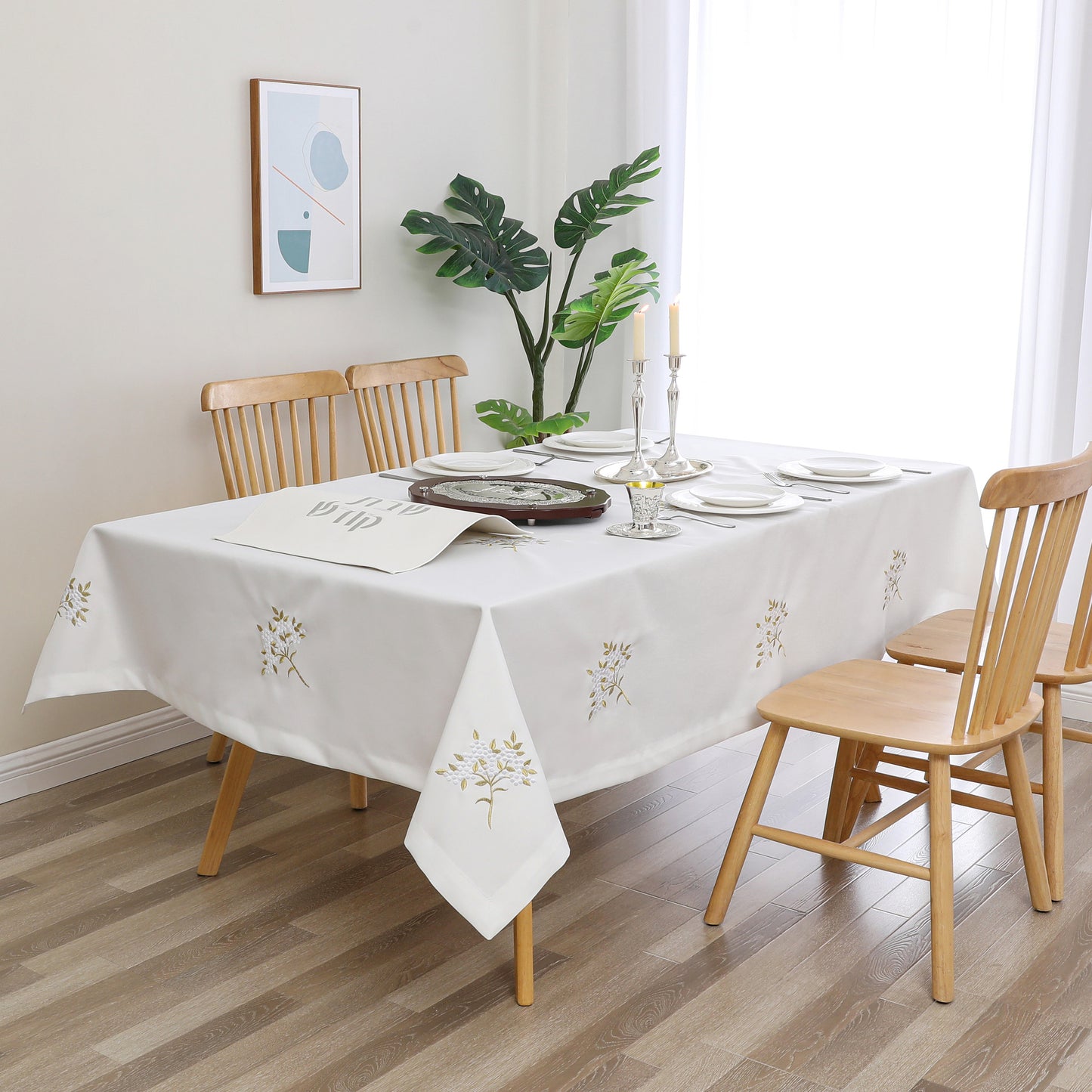 Tablecloth Poly Linen-Look #TC1557