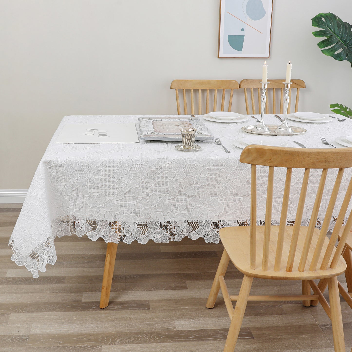 Tablecloth Lace Lined #TC1731L