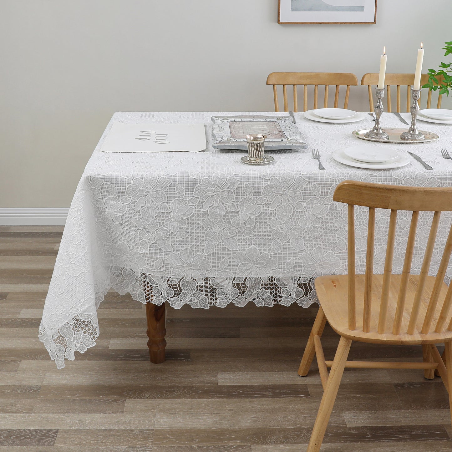 Tablecloth Lace Lined #TC1735L