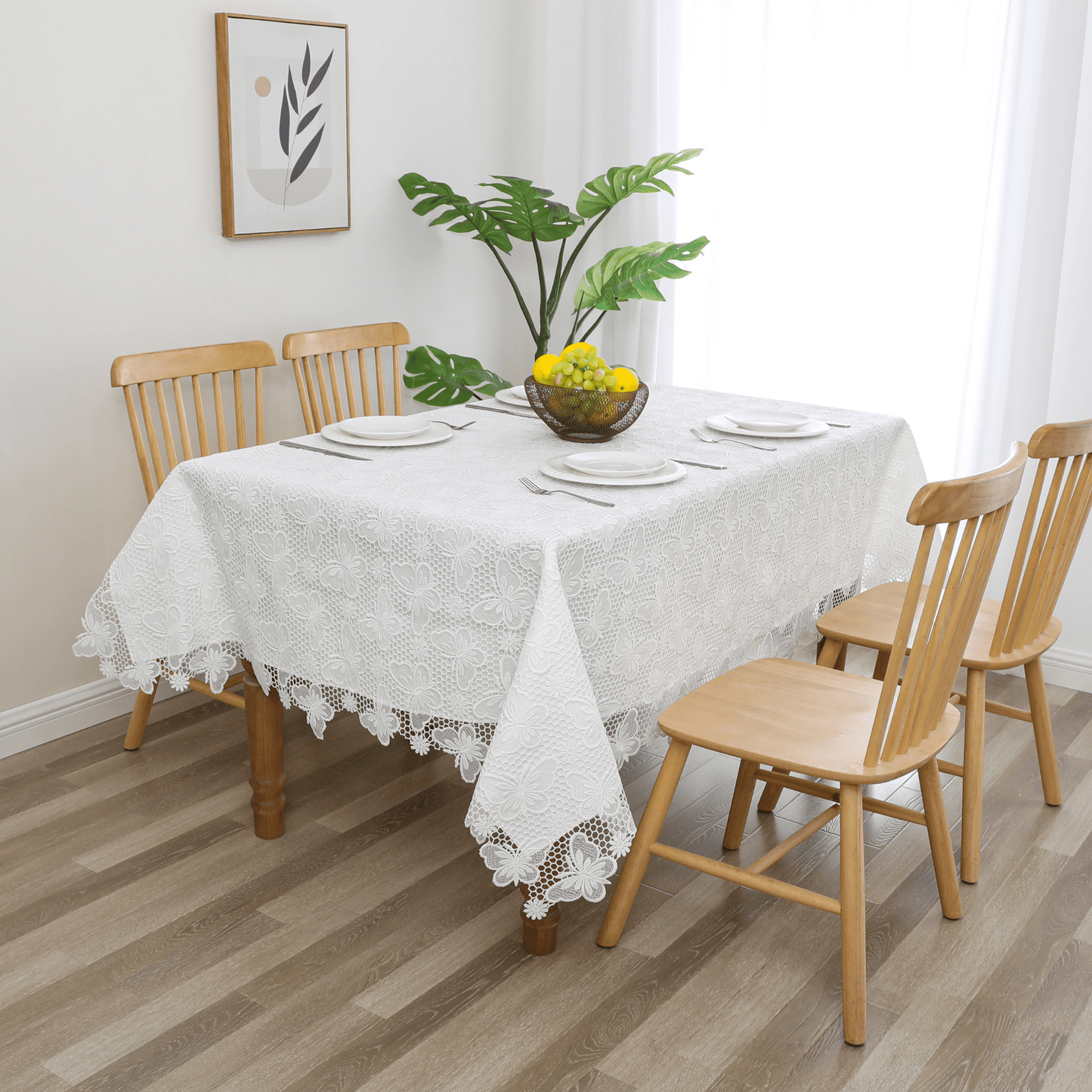 Tablecloth Lace Lined #TC1735L