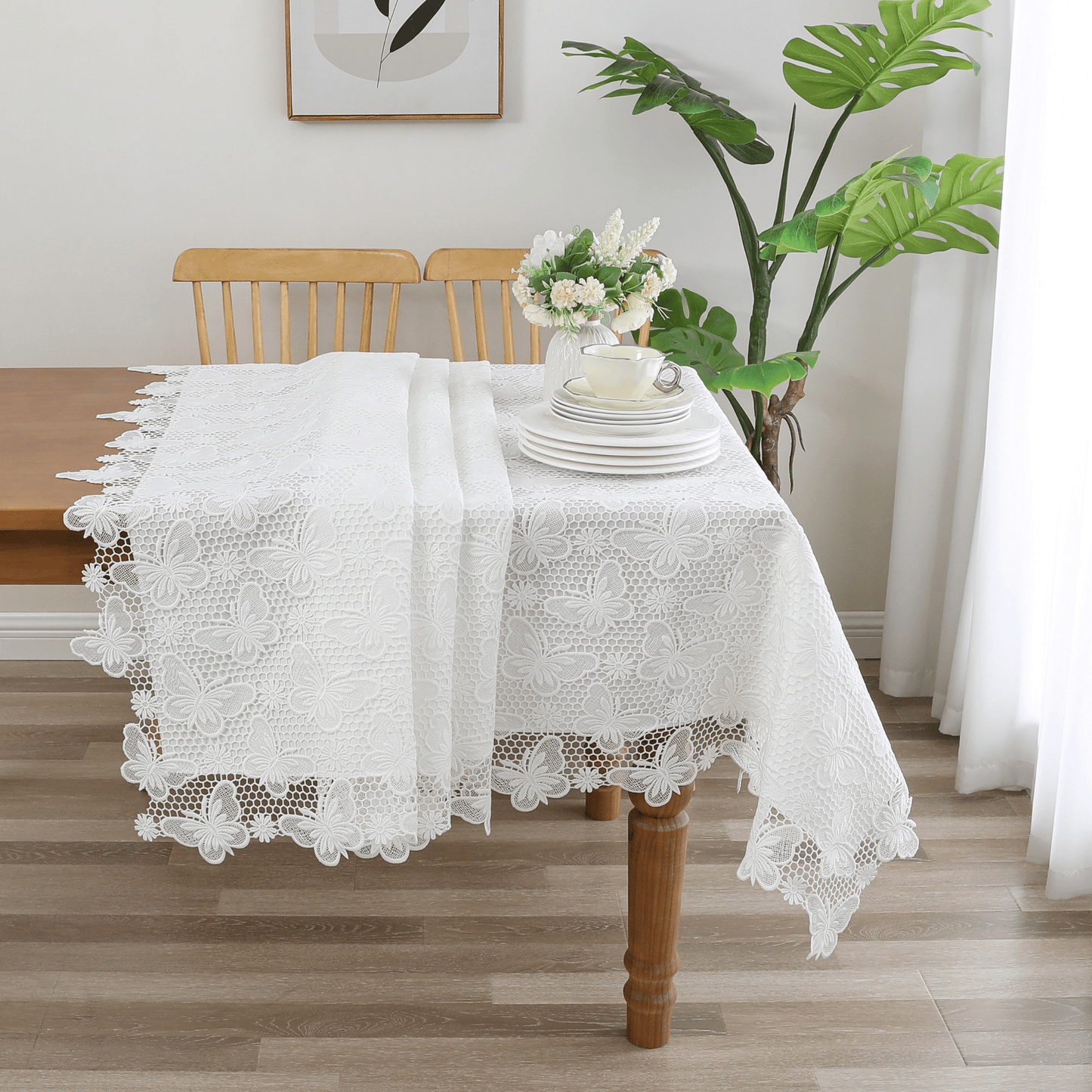 Tablecloth Lace Lined #TC1735L