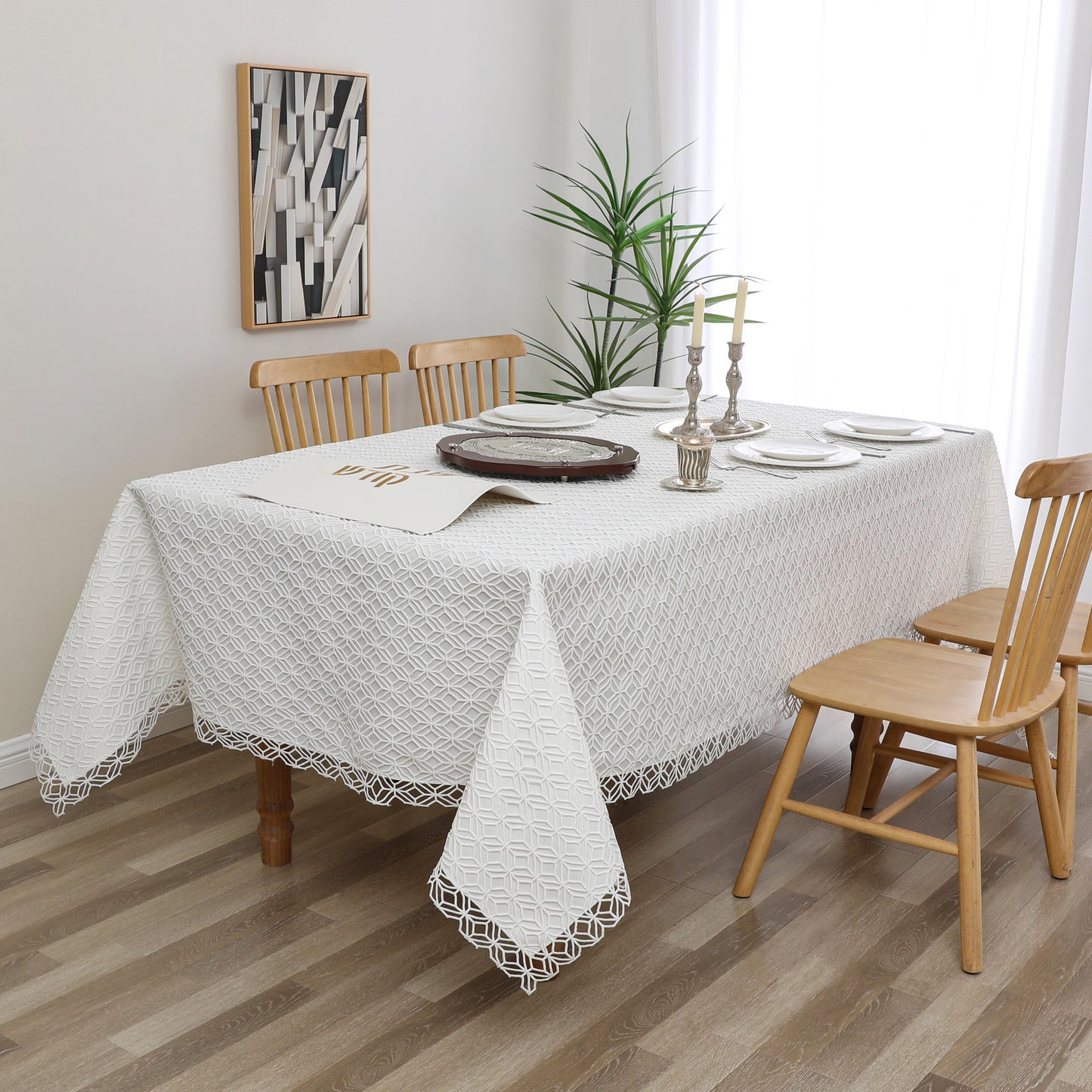 Tablecloth Lace Lined #TC1737L