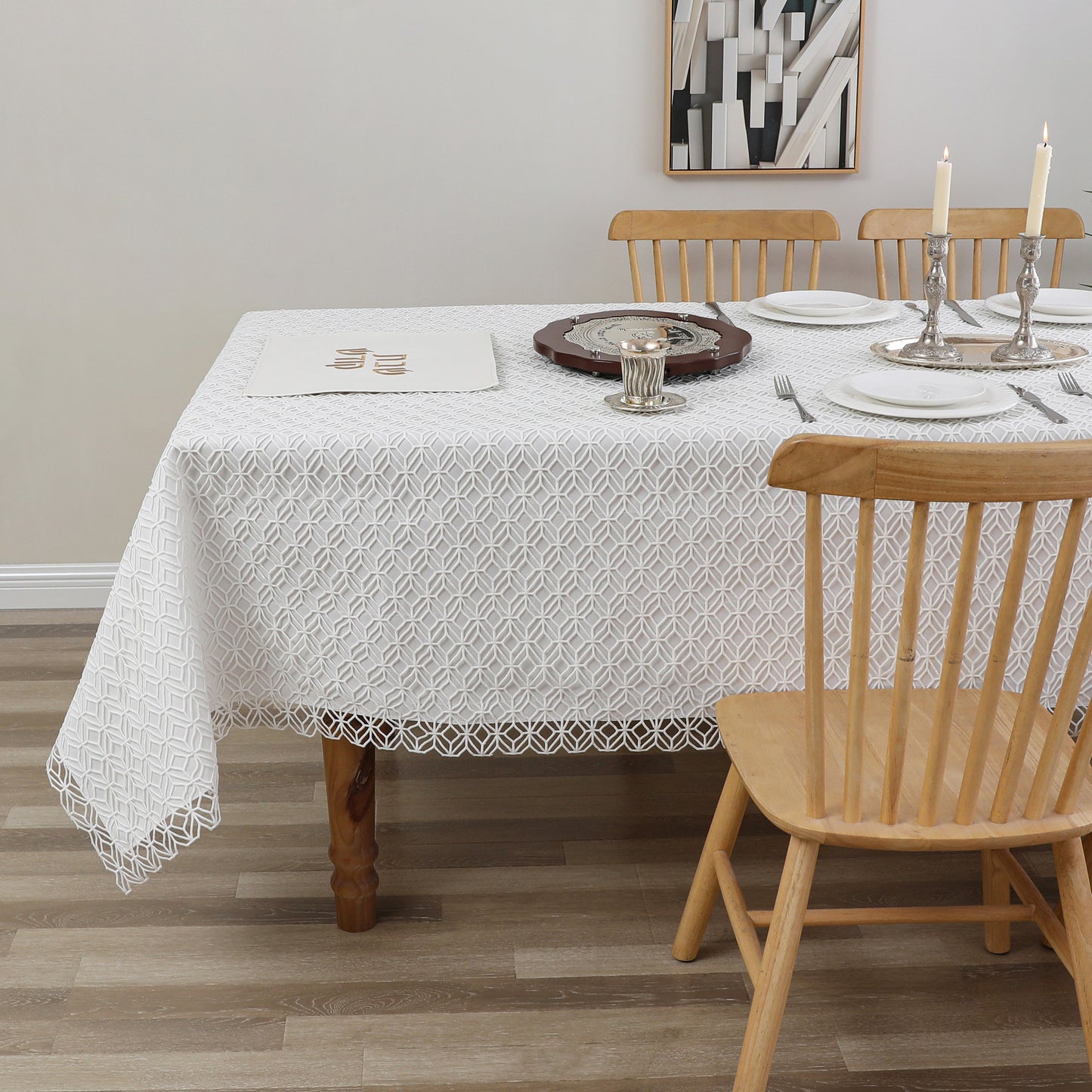 Tablecloth Lace Lined #TC1737L