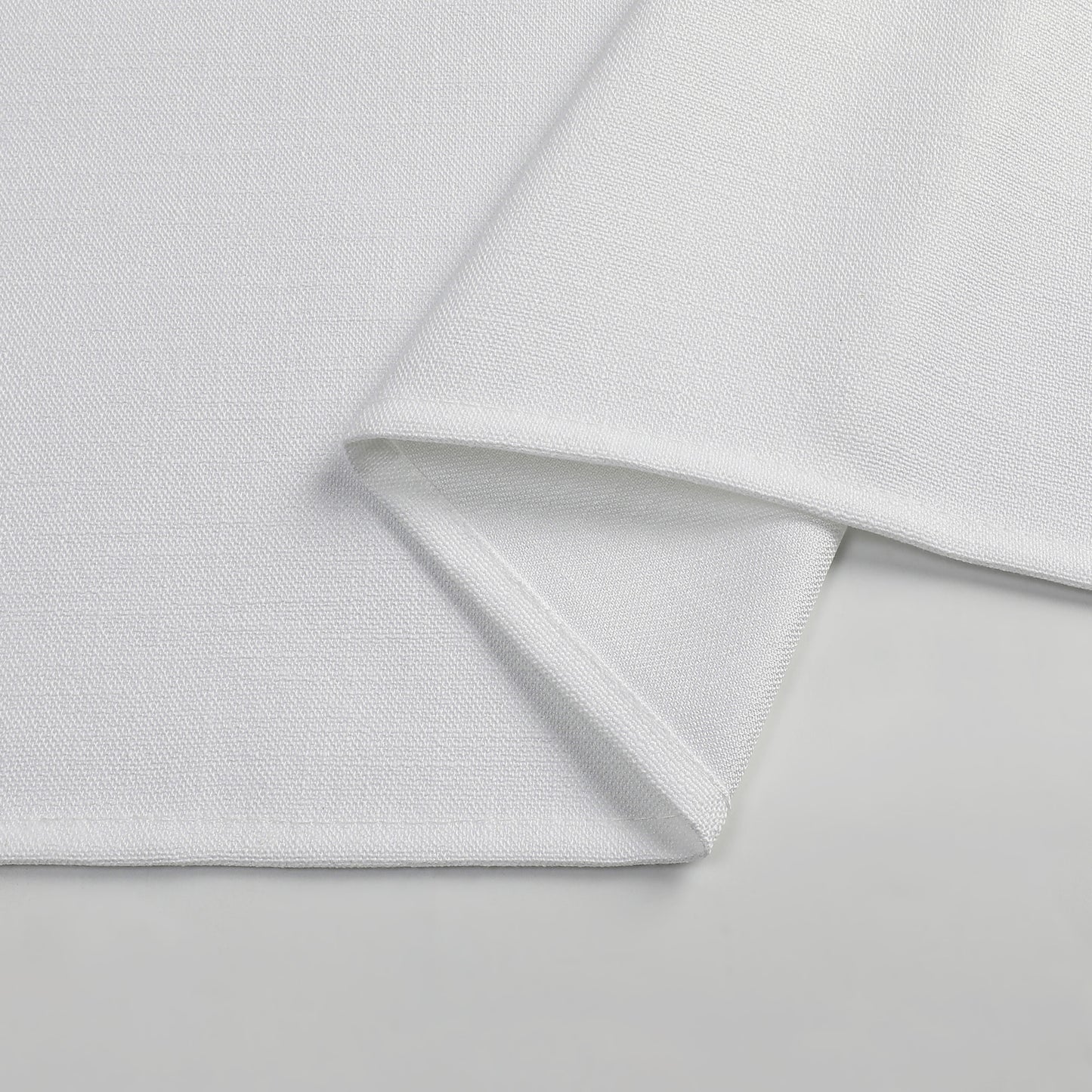 Tablecloth - Value Linen Look - Harvest Weave - White #TC1800