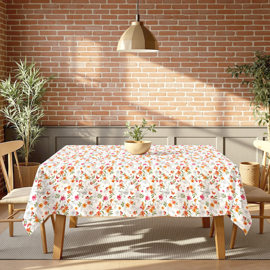 Tablecloth - Poly Floral - Sparrow Grove #TC3