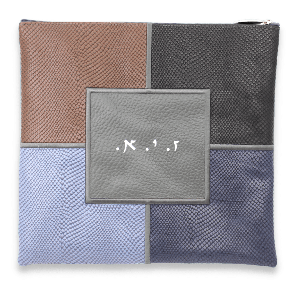 Custom Leather Tallit / Tefillin Bag Style #3014-B1