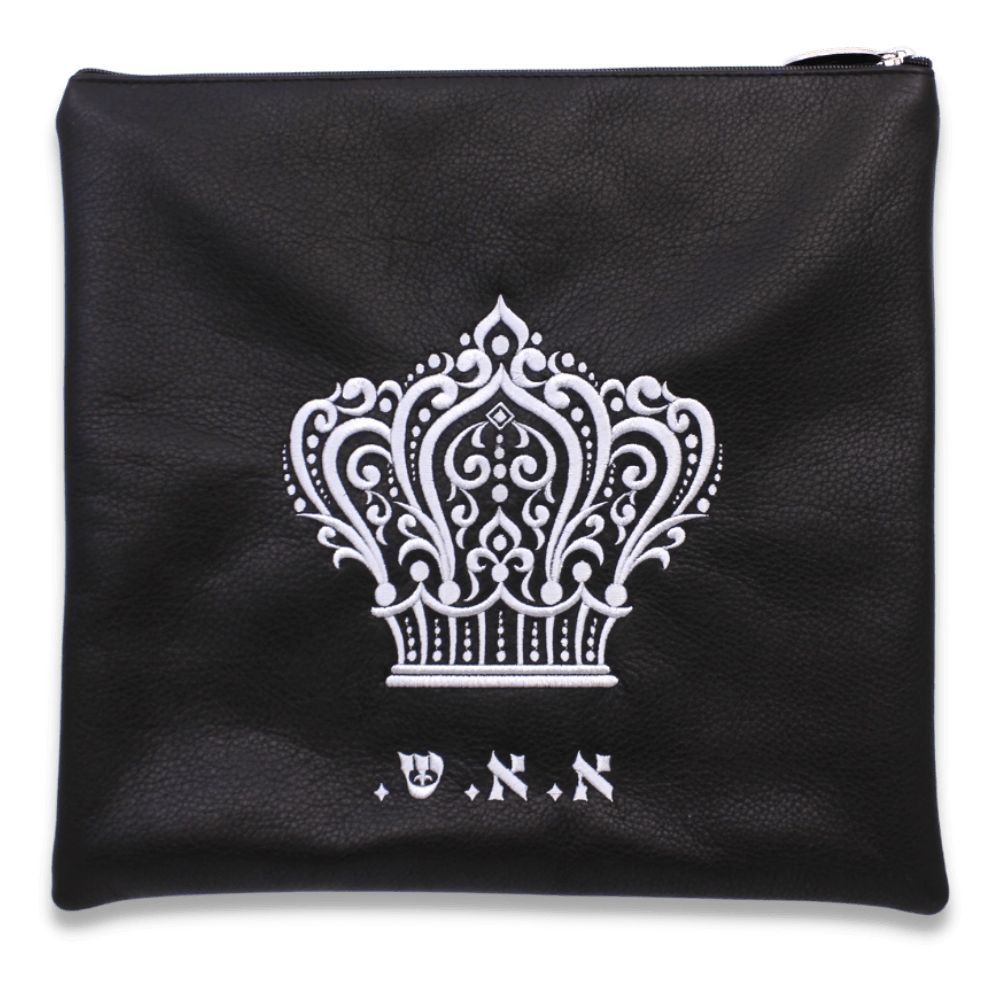 Custom Leather Tallit / Tefillin Bag Style #4000-A1