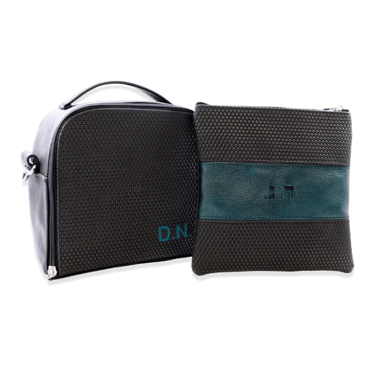 Custom Leather Travel Tallit / Tefillin Bag Style #6000-B5