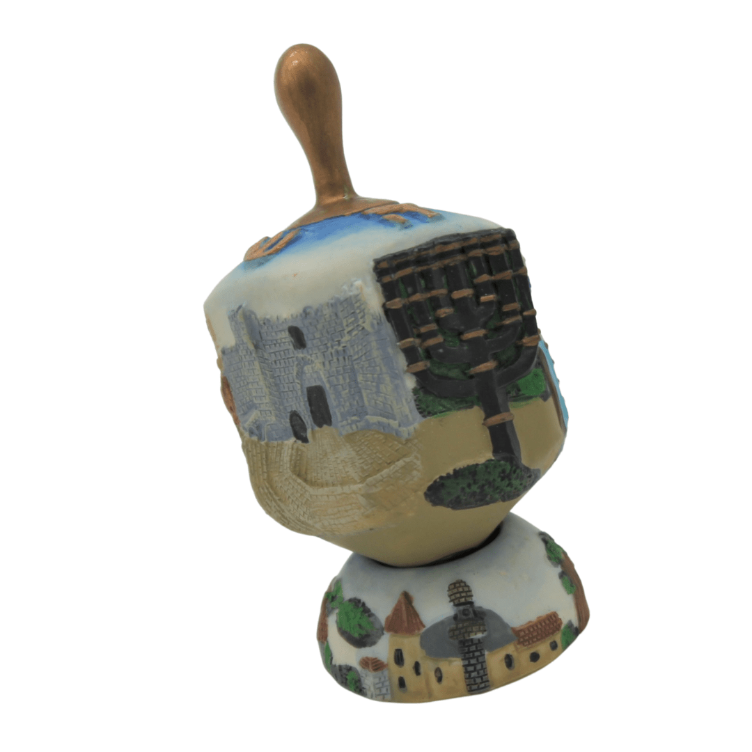 Chanukah Dreidel - Top
Jerusalem Artwork
#RM-DR2